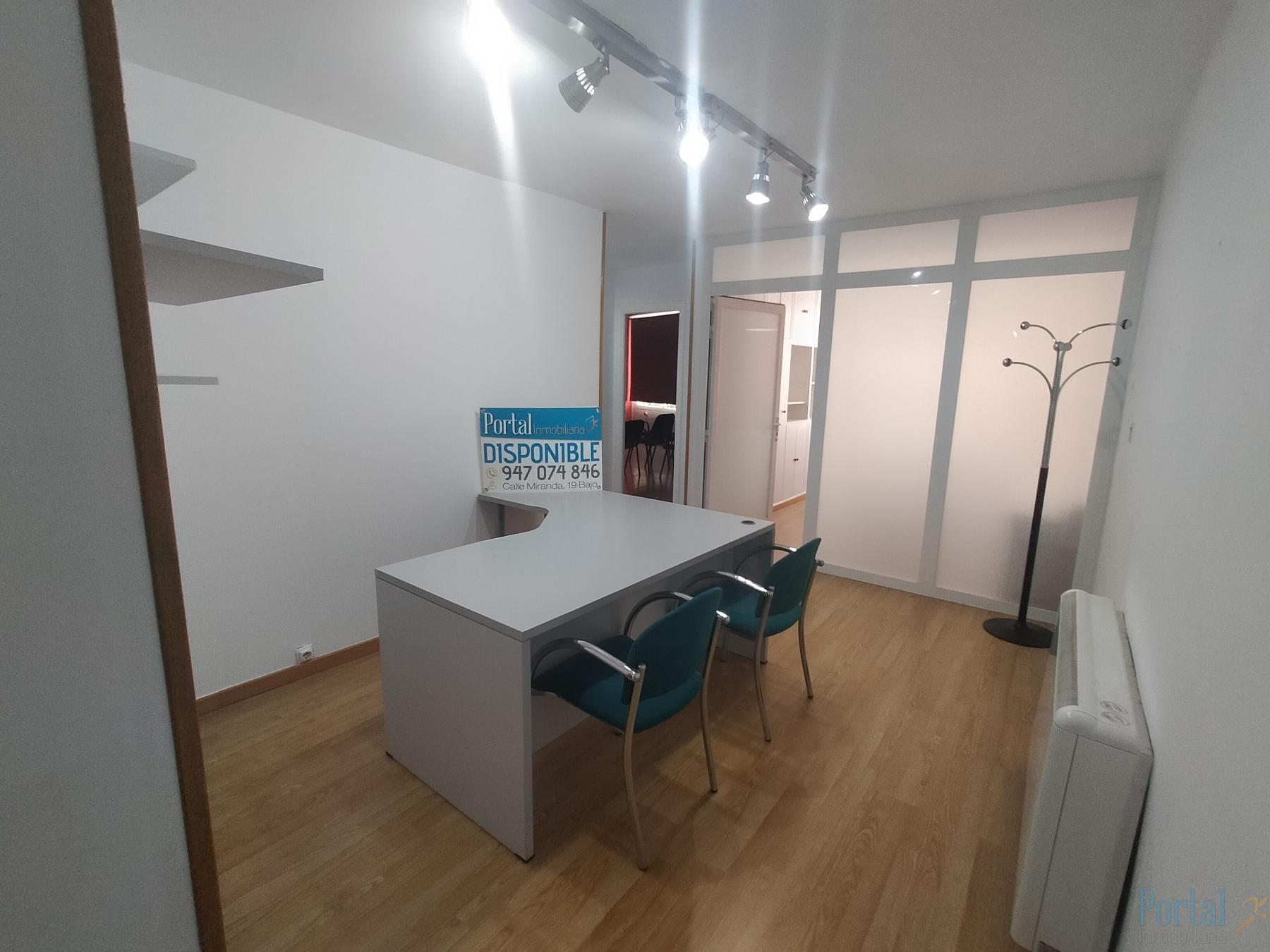 Alquiler de oficina en Burgos