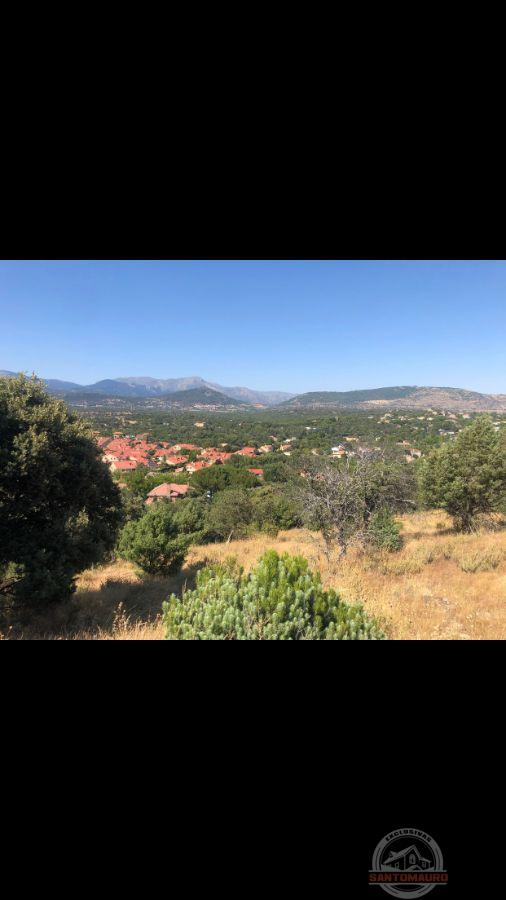 For sale of land in Guadarrama