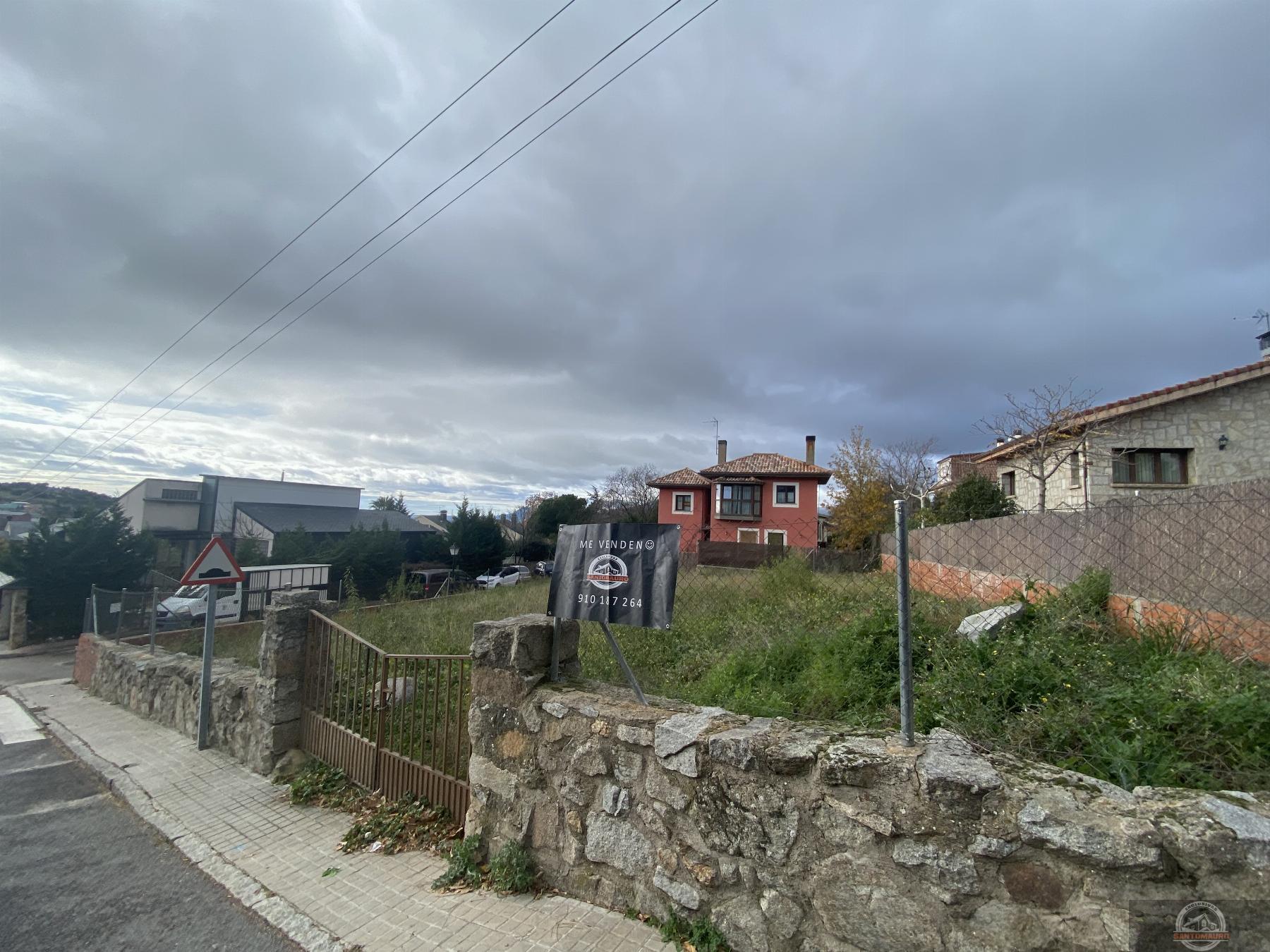 For sale of land in Collado Mediano