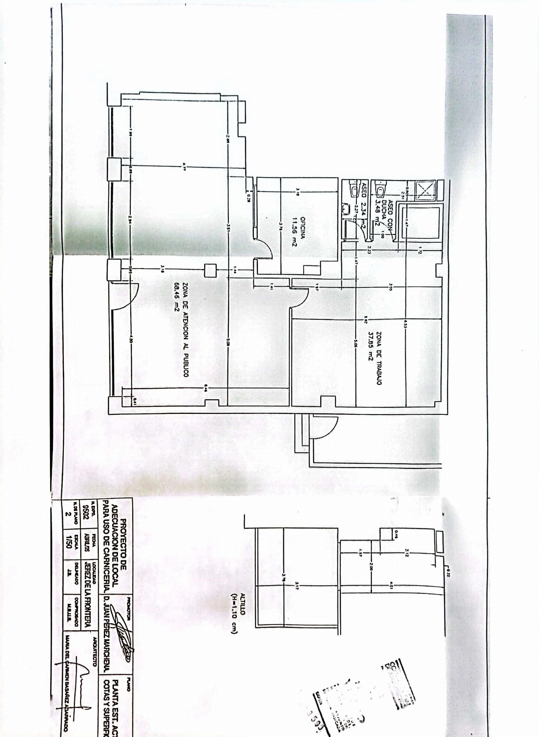 For rent of premises in Jerez de la Frontera