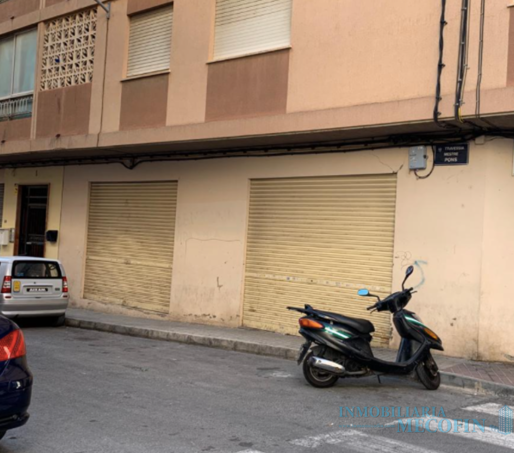 Venta de local comercial en Villajoyosa