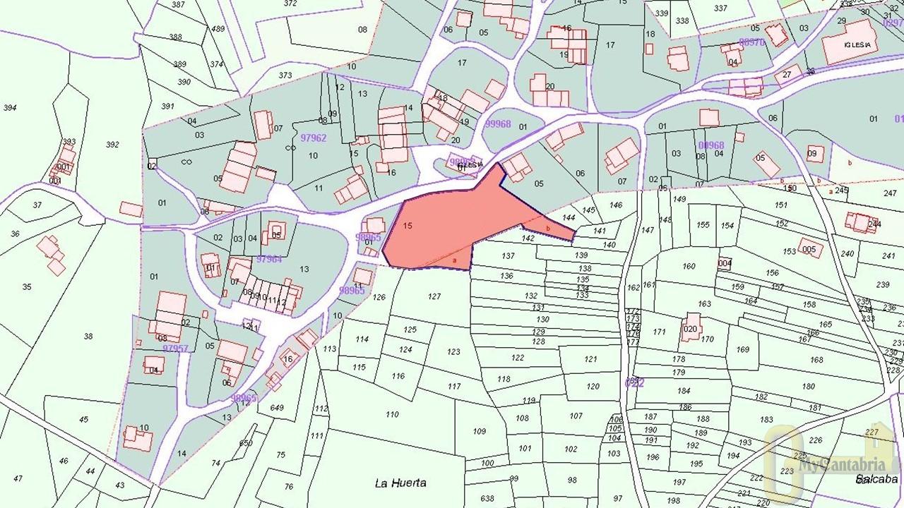 For sale of land in Villaescusa