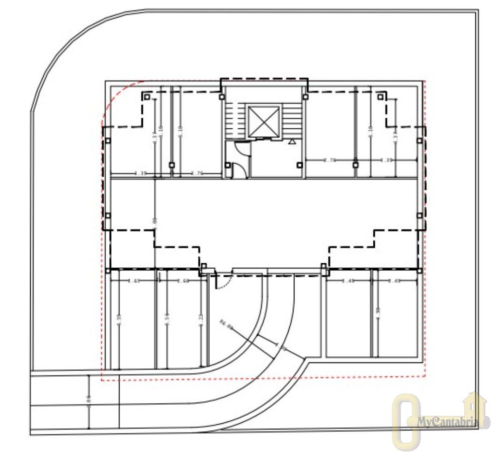 For sale of flat in Santander