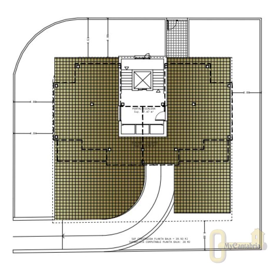 For sale of flat in Santander