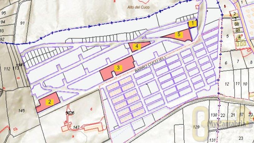 For sale of land in Piélagos