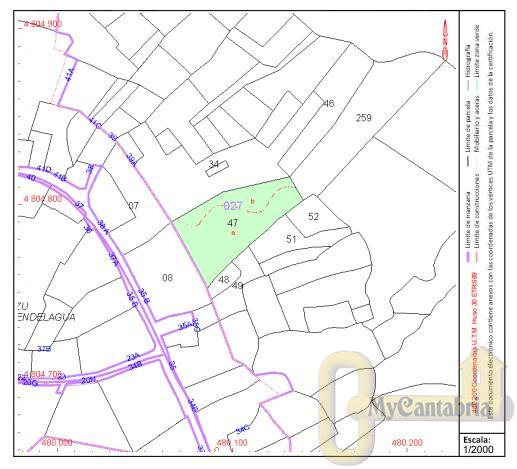 For sale of land in Castro-Urdiales