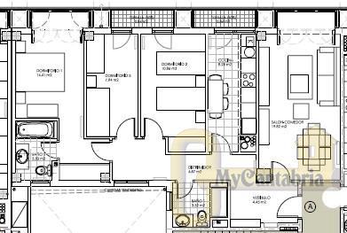 For sale of flat in Santa Cruz de Bezana