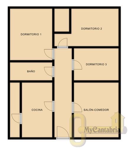 For sale of flat in El Astillero