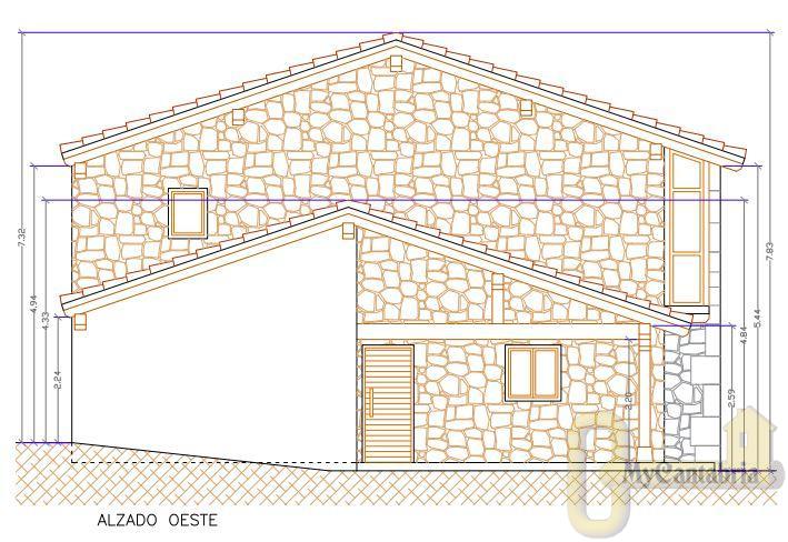 For sale of house in Ruente
