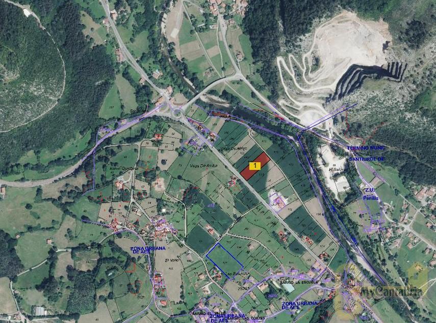 For sale of land in Puente Viesgo