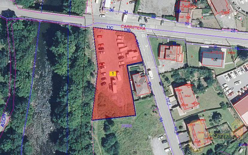 For sale of land in Ramales de la Victoria