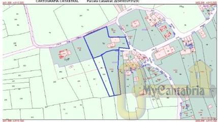 For sale of land in Santander