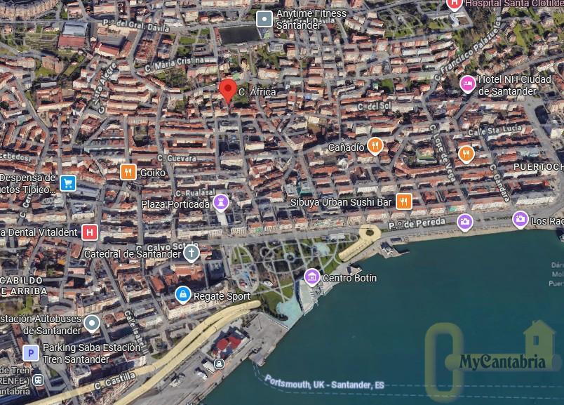 Venta de piso en Santander