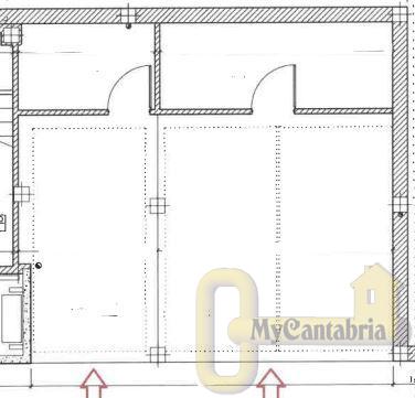 Venta de piso en Santander