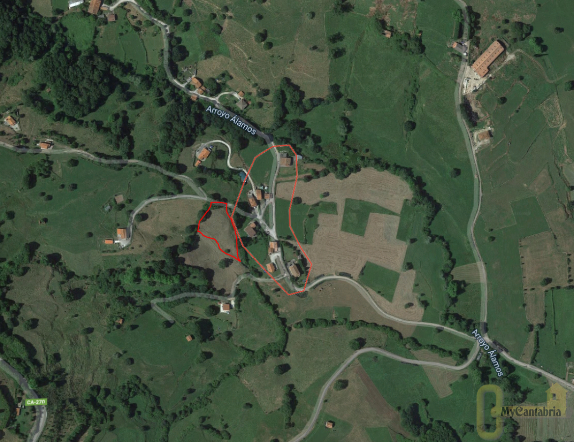 For sale of land in Villafufre