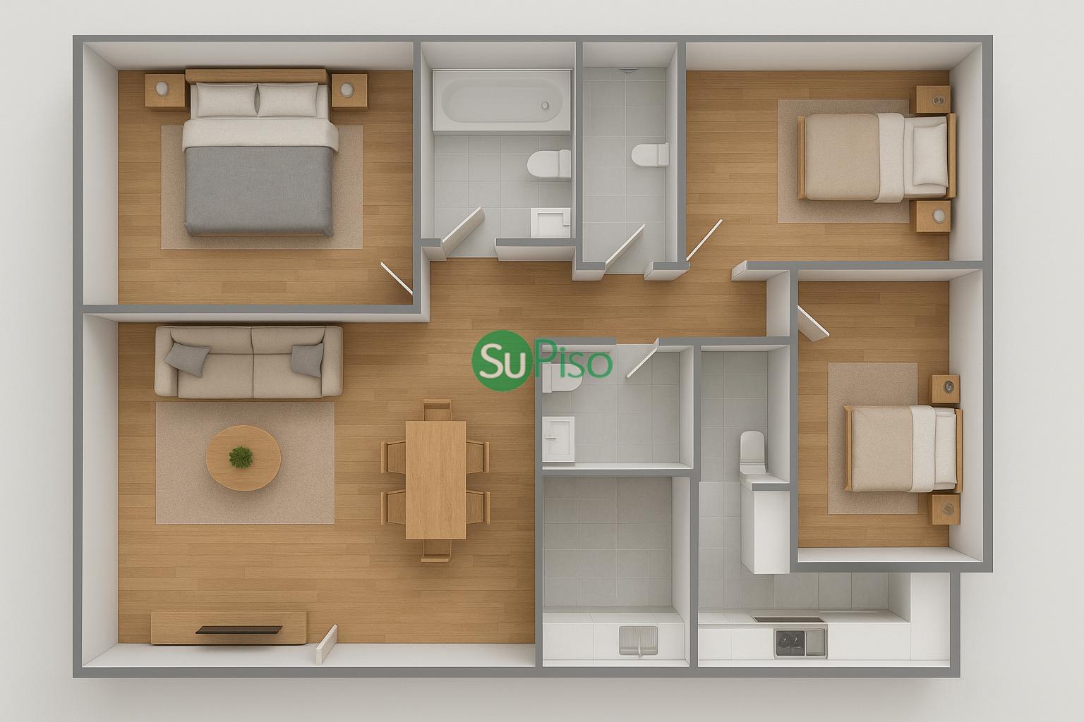 Venta de piso en Lominchar