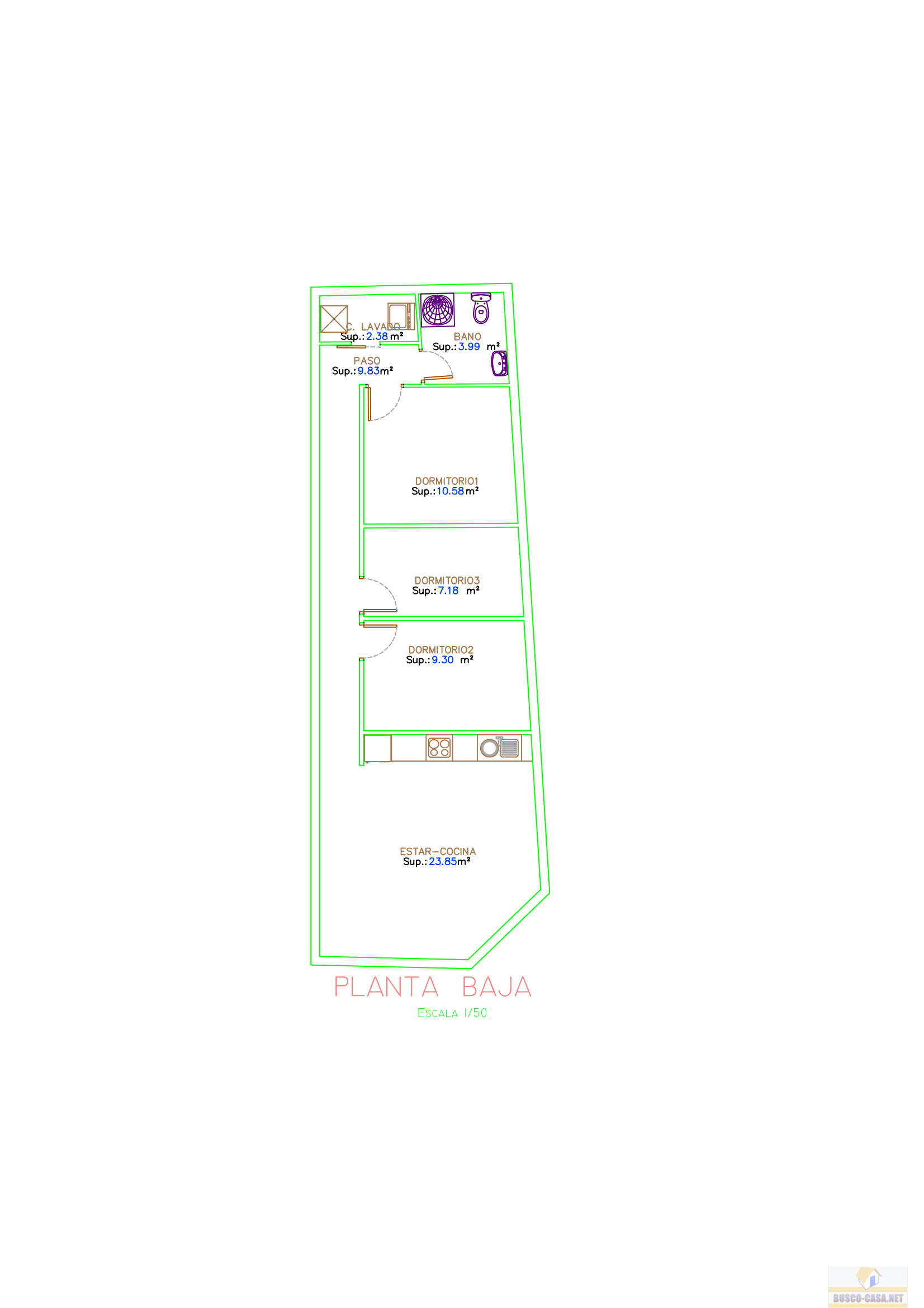 Venta de planta baja en Telde