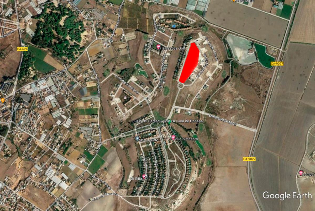 For sale of land in Sanlúcar de Barrameda