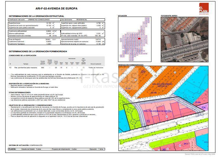 For sale of land in Jerez de la Frontera