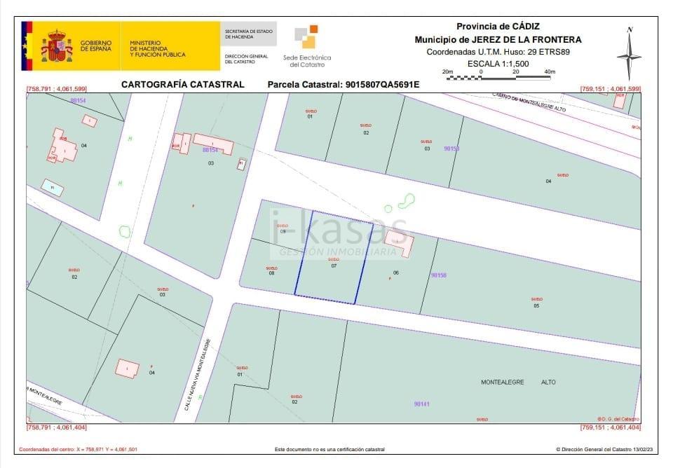 For sale of land in Jerez de la Frontera