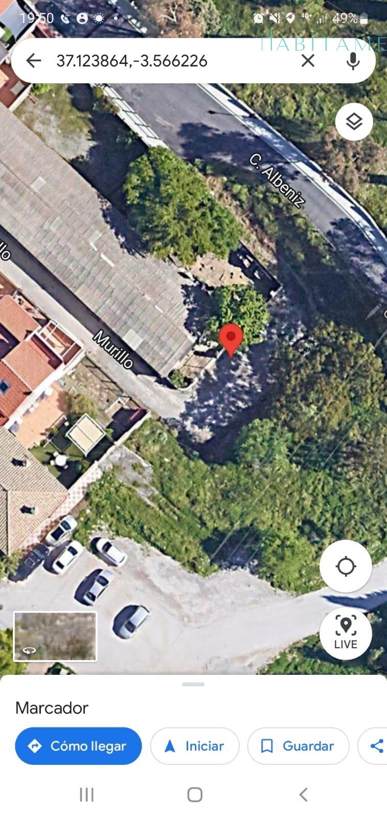 For sale of land in Cájar