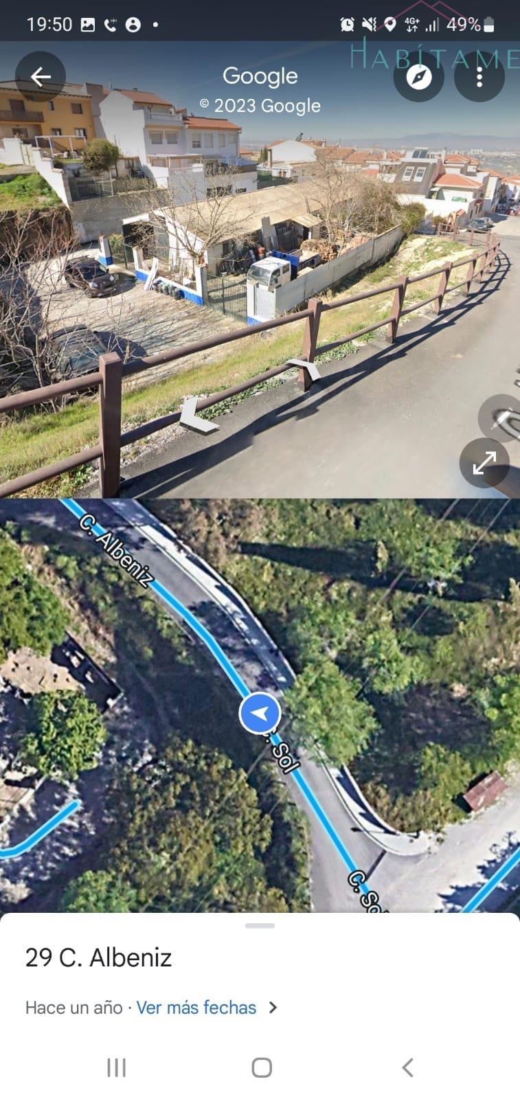 For sale of land in Cájar