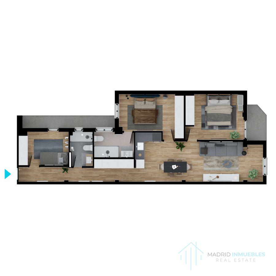 For sale of flat in Madrid