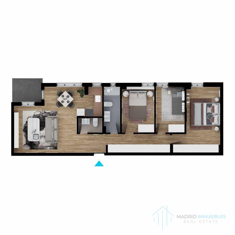 For sale of flat in Madrid
