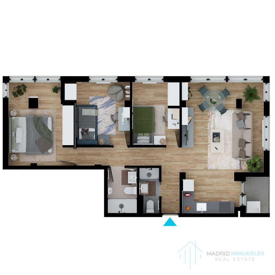 For sale of flat in Madrid