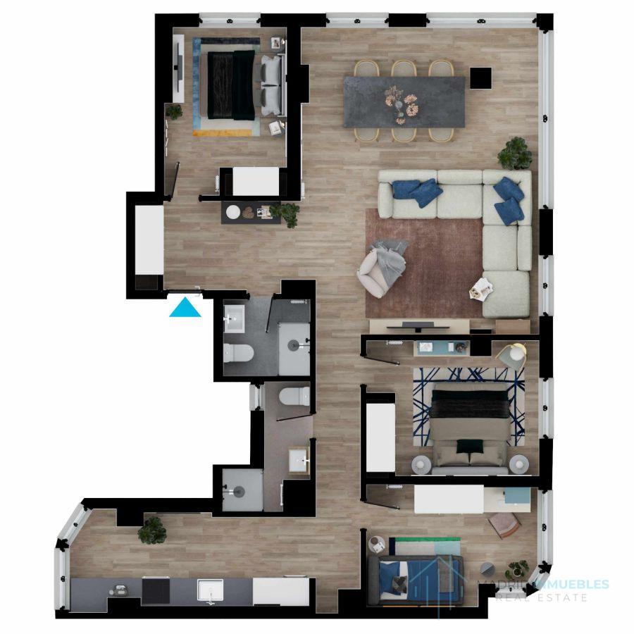 For sale of flat in Madrid