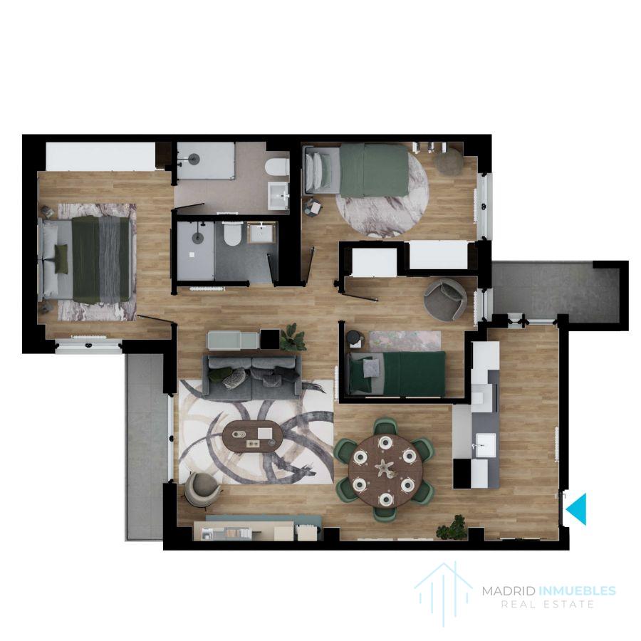 For sale of flat in Madrid