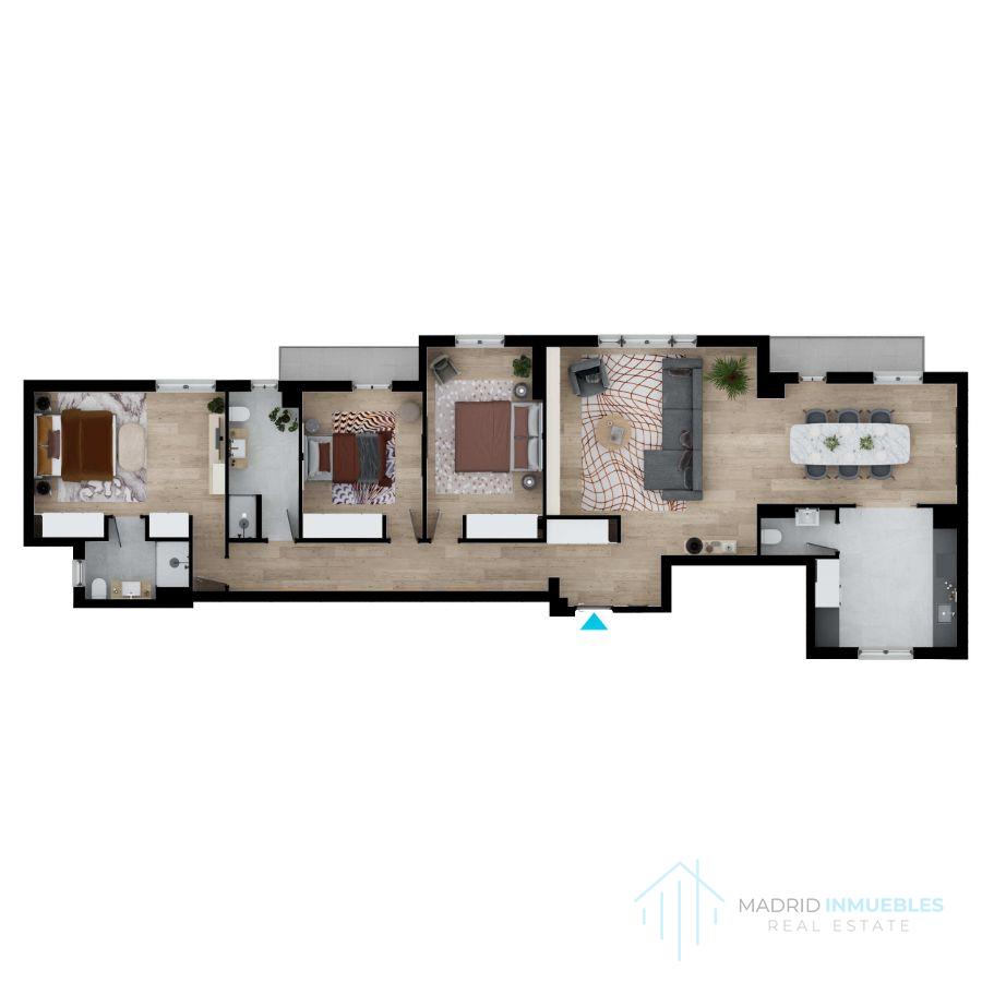 For sale of flat in Madrid