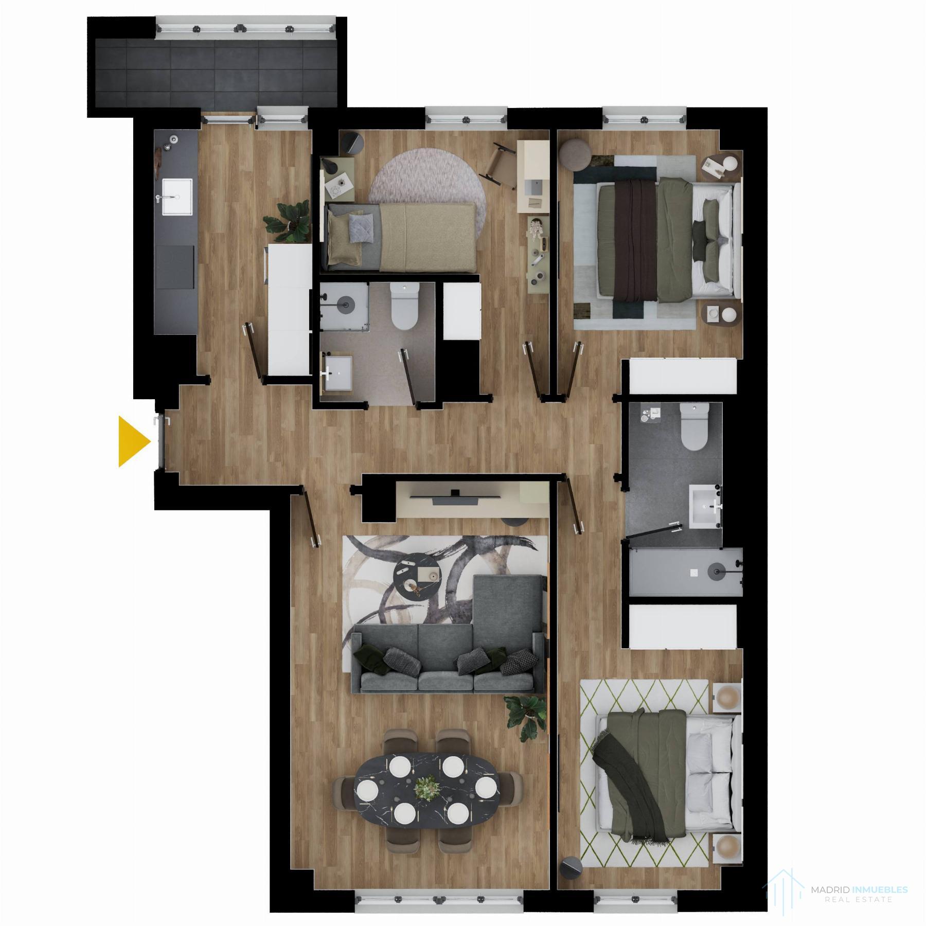For sale of flat in Madrid