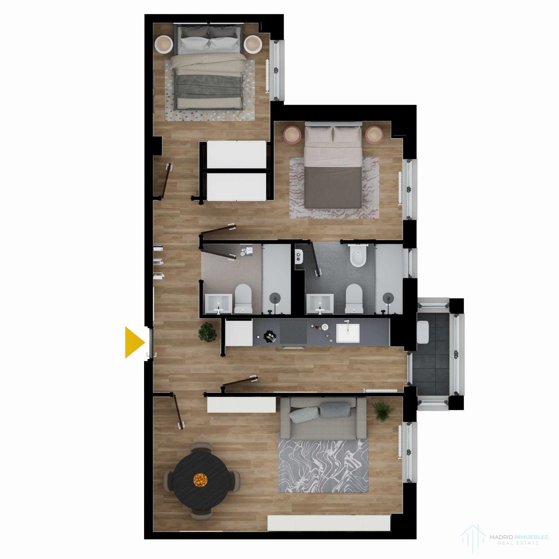 For sale of flat in Madrid