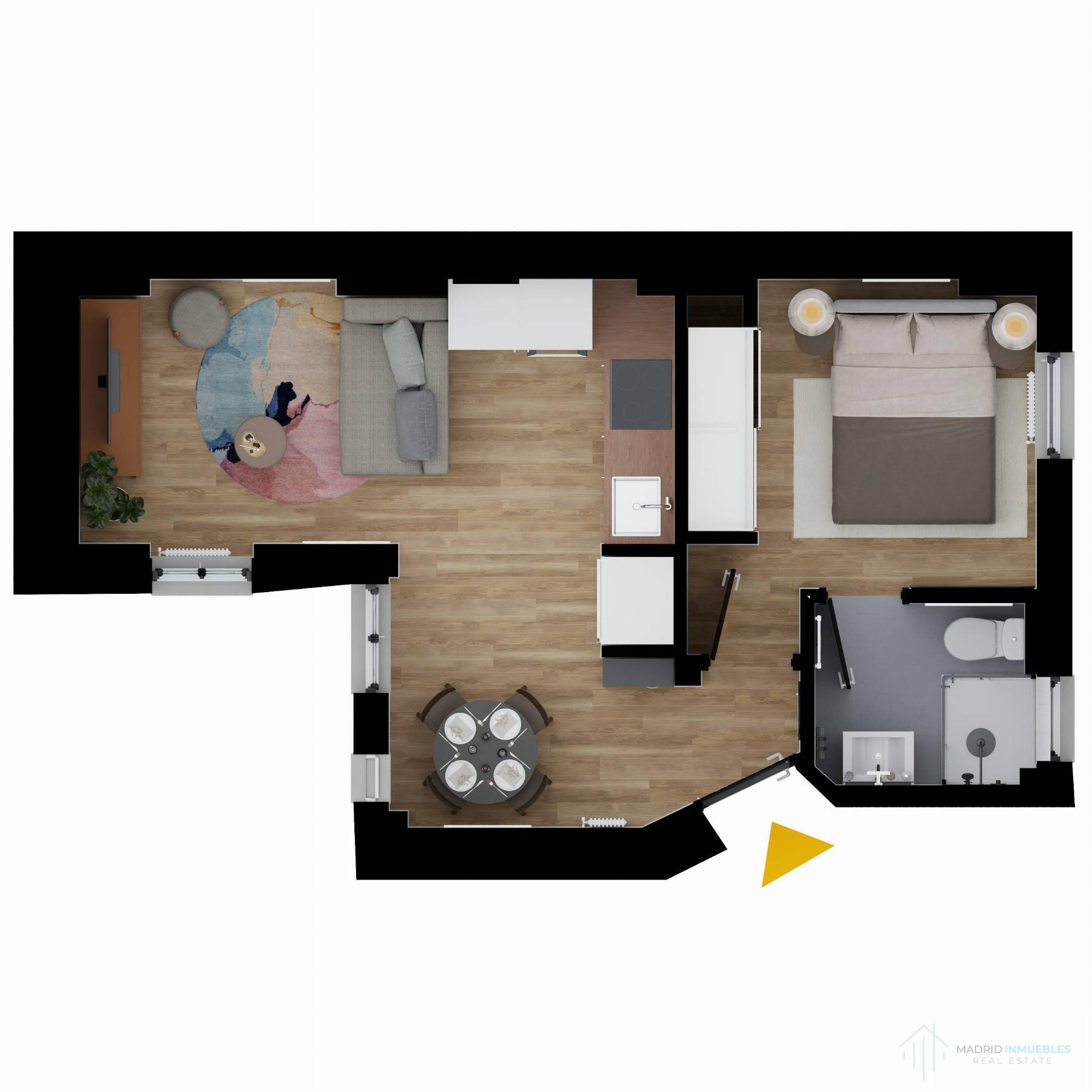 For sale of apartment in Madrid