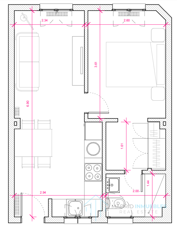 Venta de apartamento en Madrid