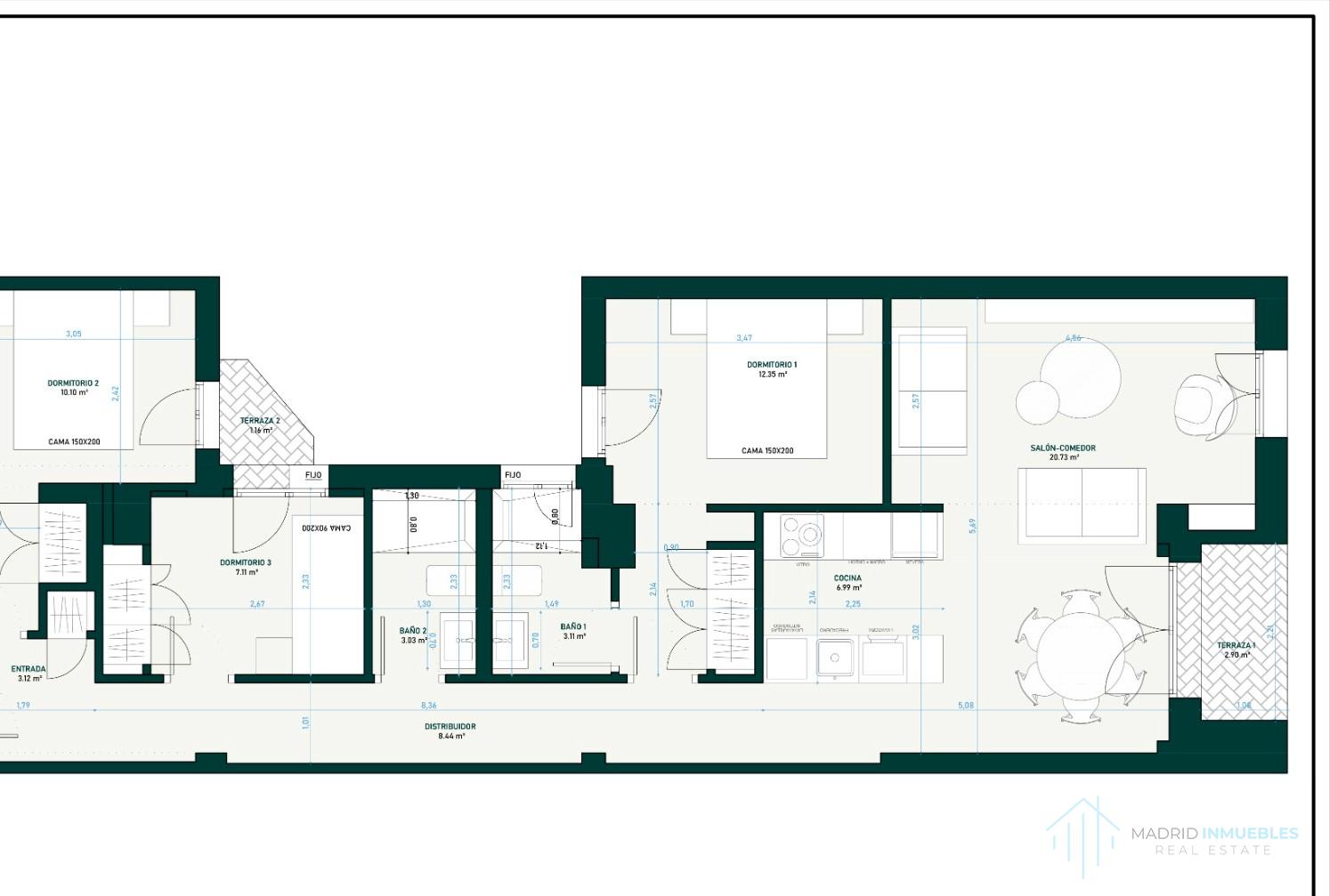 For sale of flat in Madrid