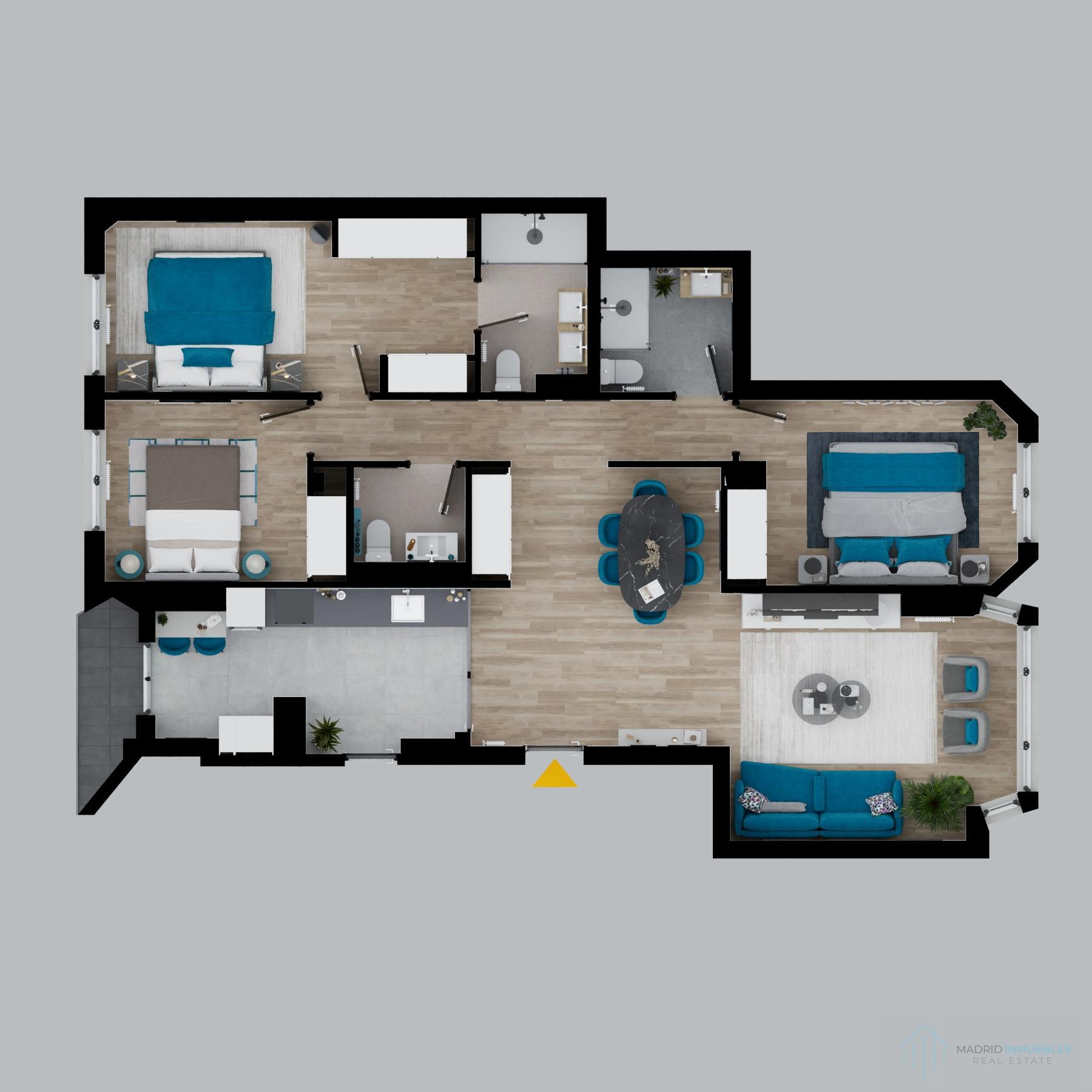 For sale of flat in Madrid