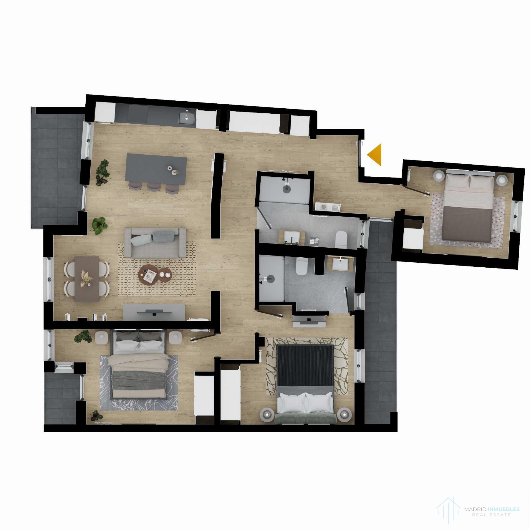 For sale of flat in Madrid
