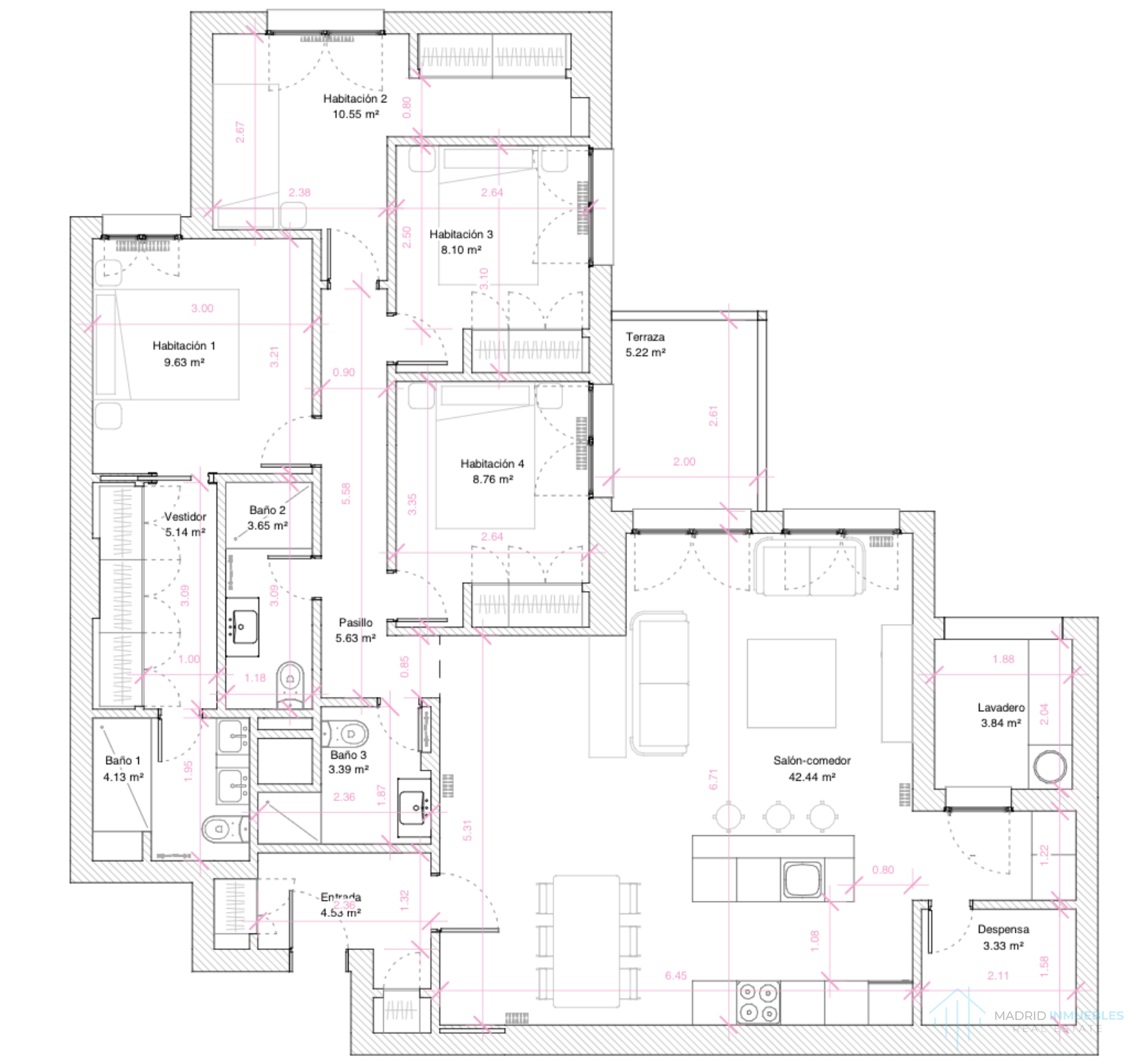 For sale of flat in Madrid