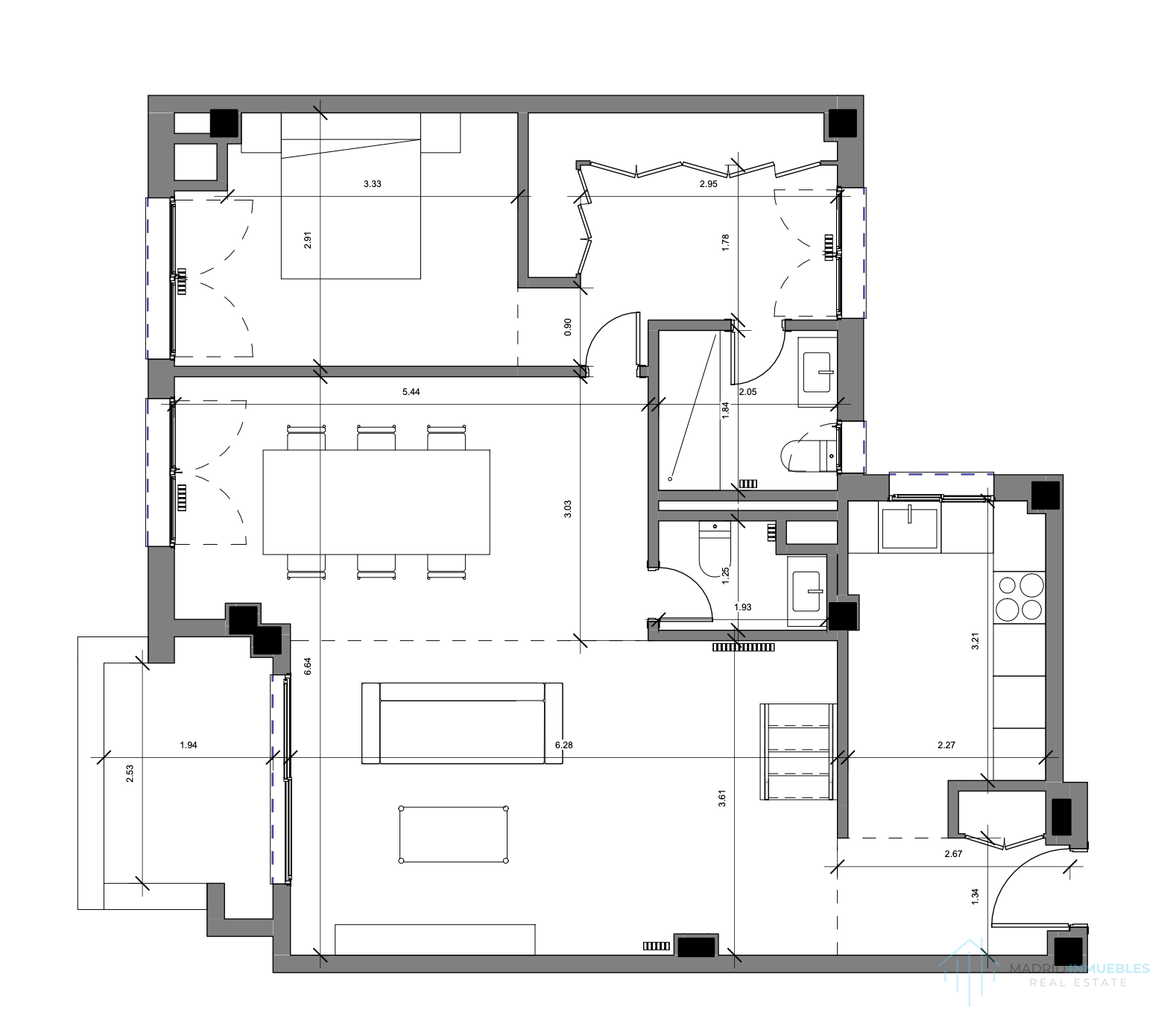For sale of duplex in Madrid