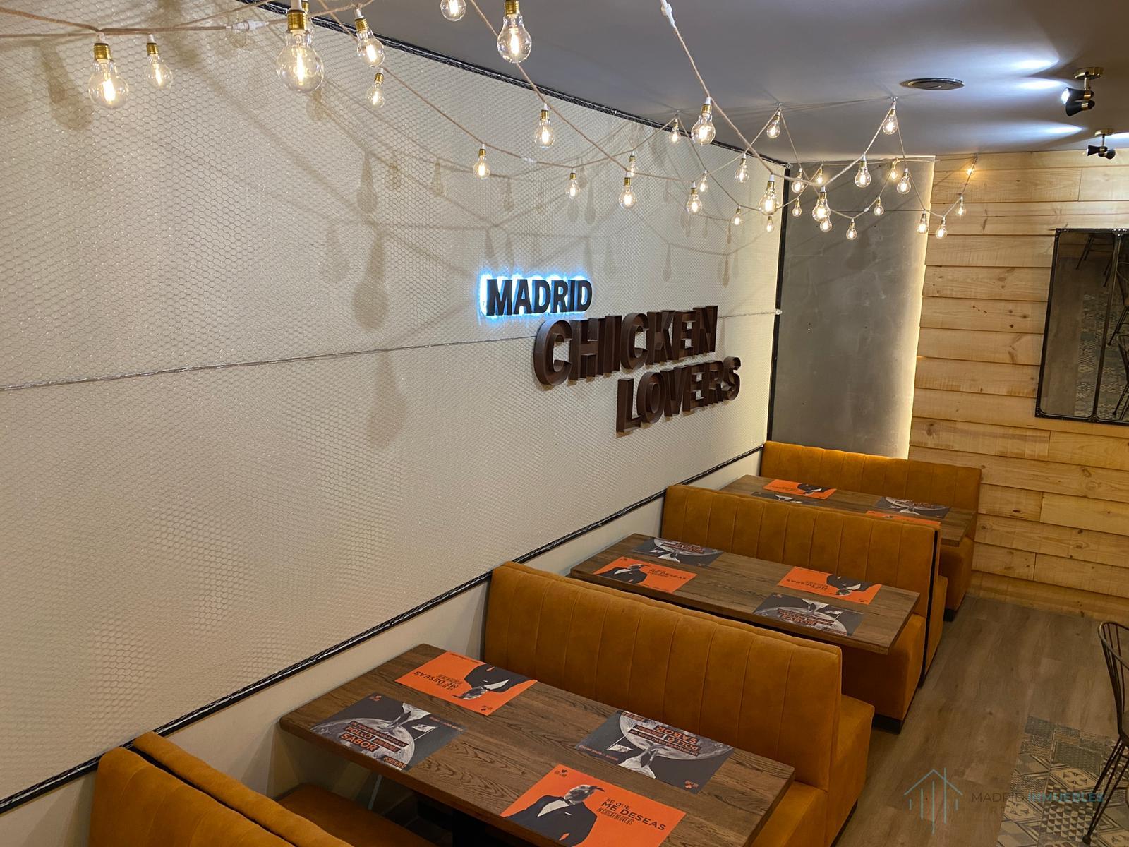 For share of commercial in Madrid