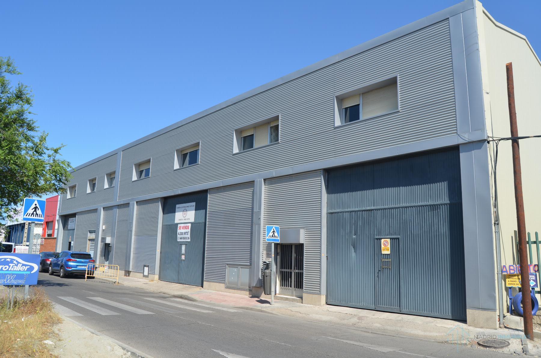 For sale of industrial plant/warehouse in Madrid
