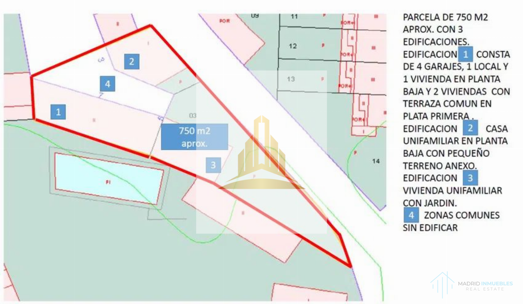 Venta de edificio en Cercedilla