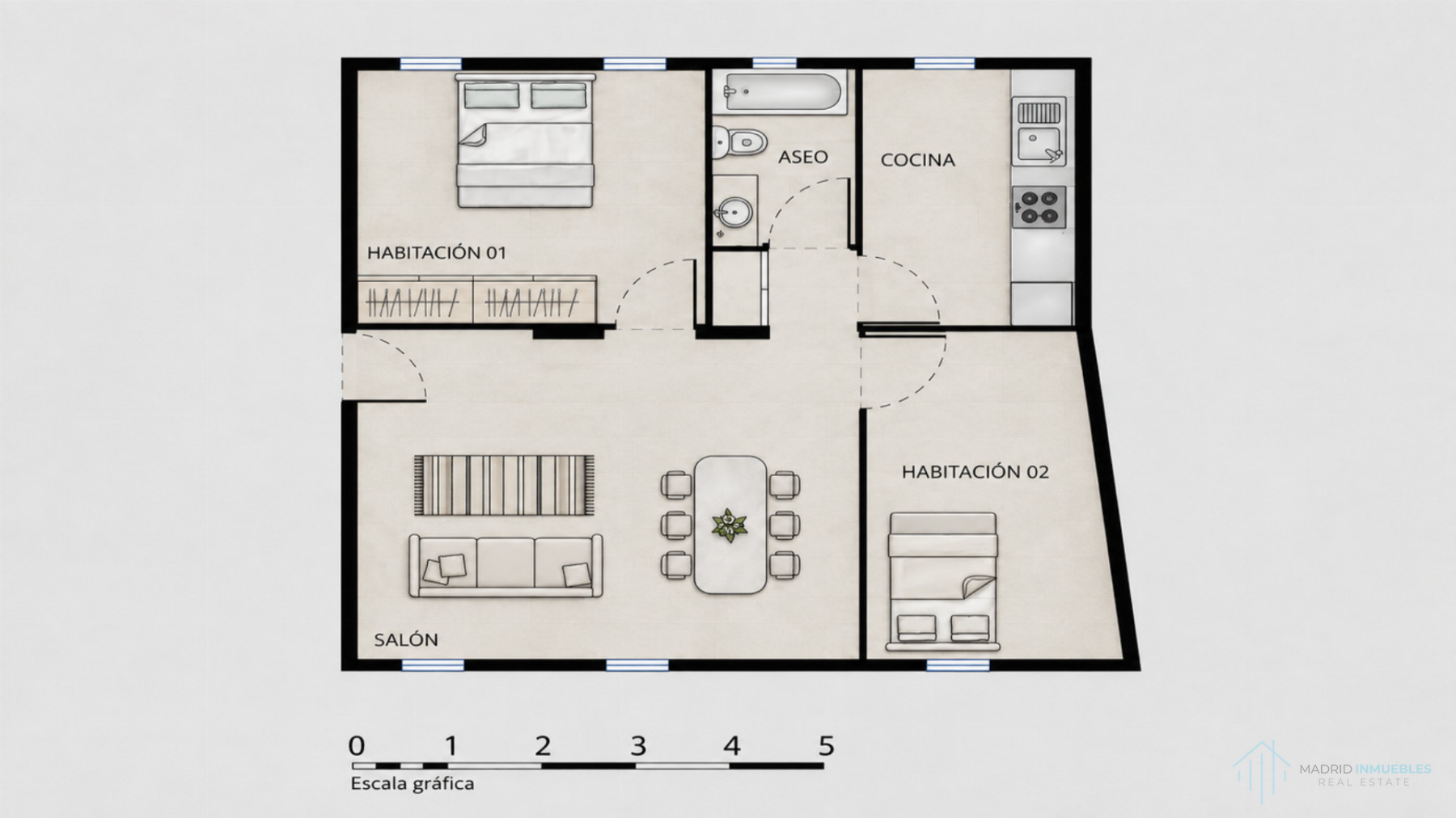 Venta de piso en Madrid