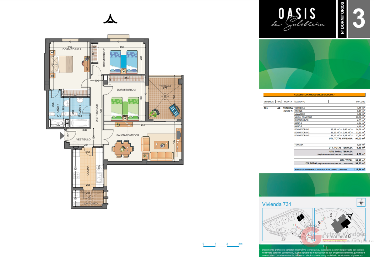 For sale of flat in Salobreña