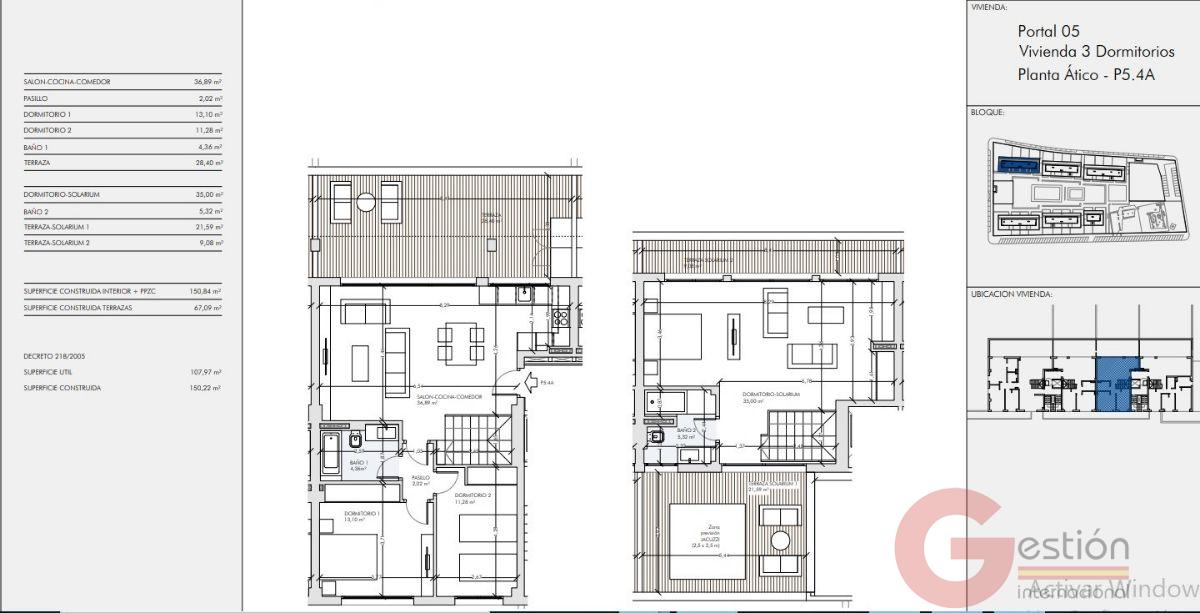 For sale of penthouse in Torremolinos