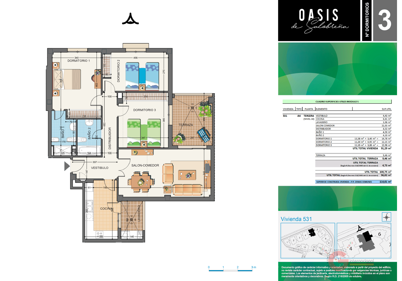 For sale of flat in Salobreña