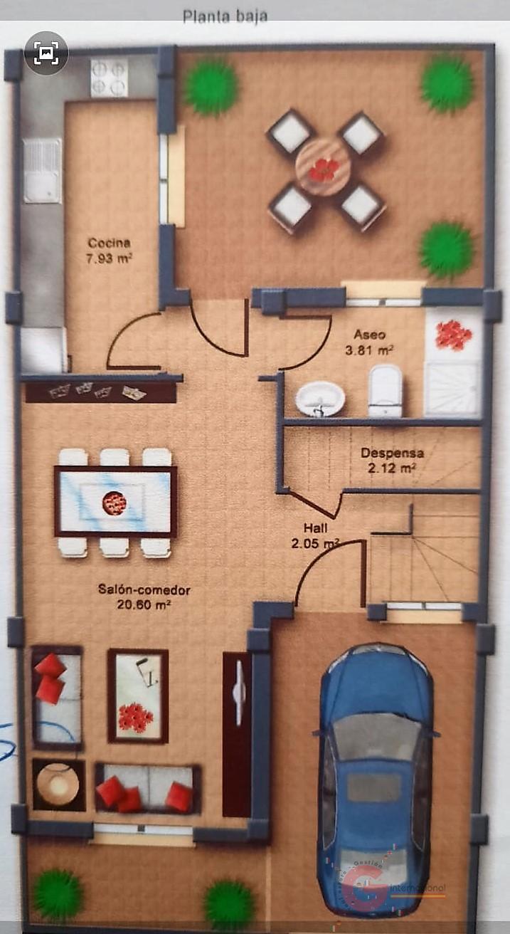 For sale of house in Gualchos