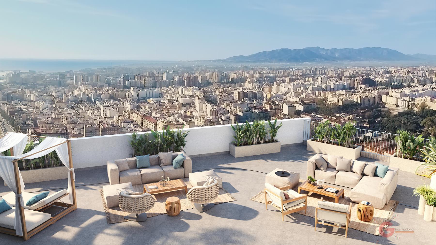 For sale of penthouse in Málaga